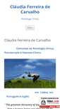 Mobile Screenshot of claudia-carvalho.com